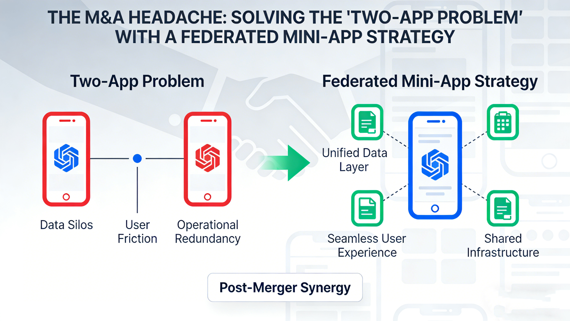 The M&A Headache: Solving the "Two-App Problem" with a Federated Mini-App Strategy