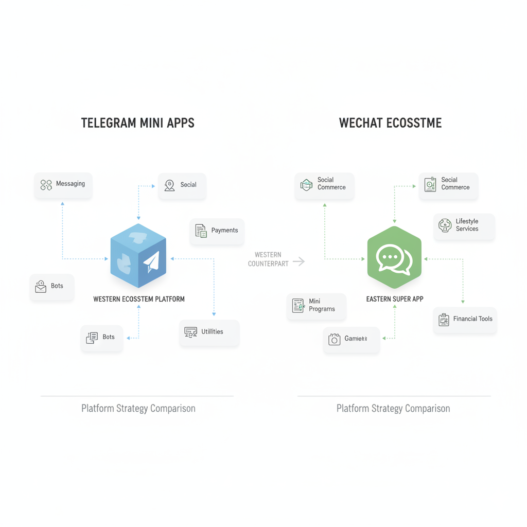 Telegram Mini Apps Emerge as Western Counterpart to WeChat's Ecosystem Strategy