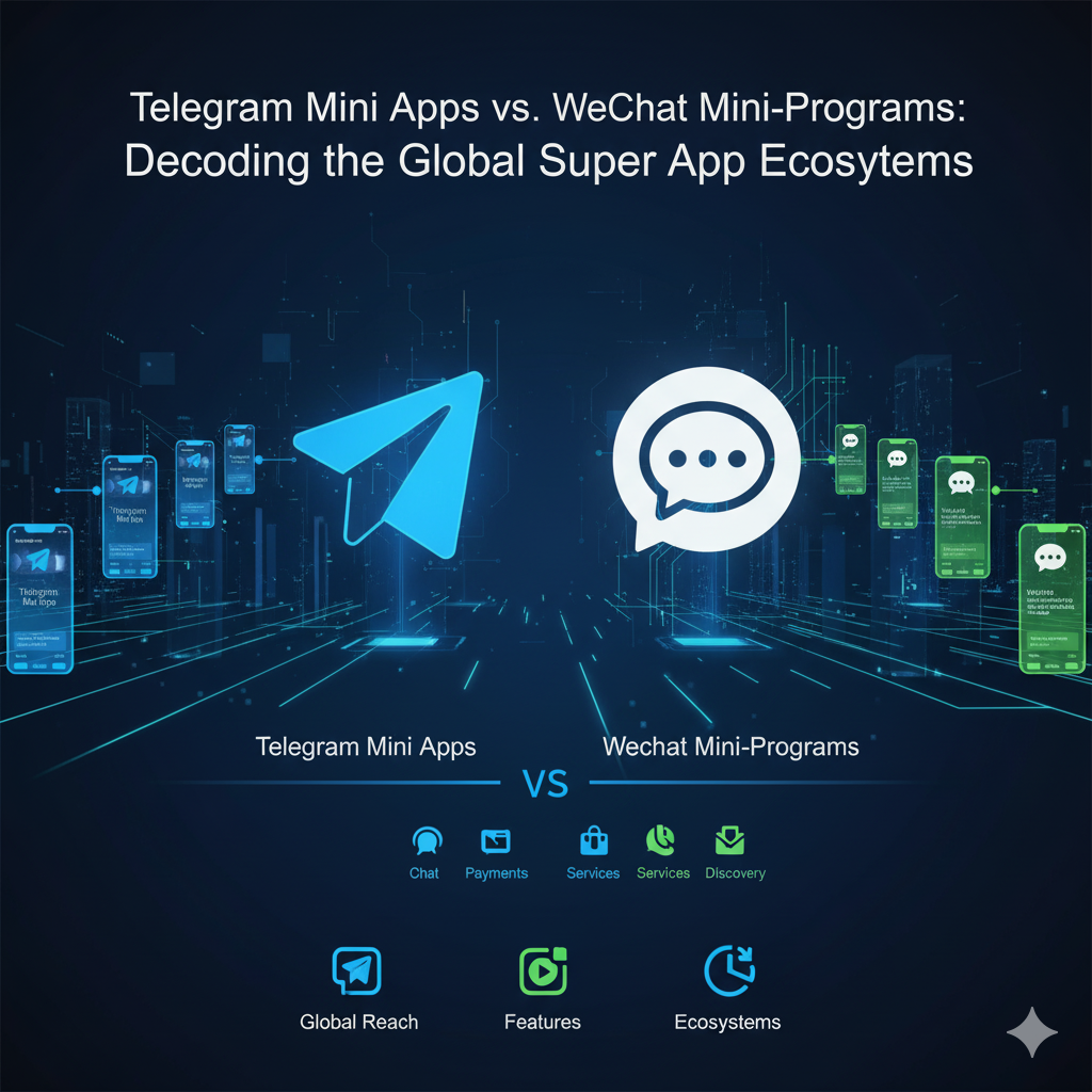 Telegram Mini Apps vs. WeChat Mini-Programs: Decoding the Global Super App Ecosystems