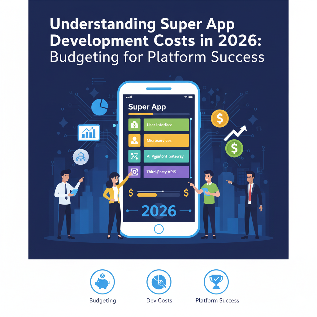 Understanding Super App Development Costs in 2026: Budgeting for Platform Success