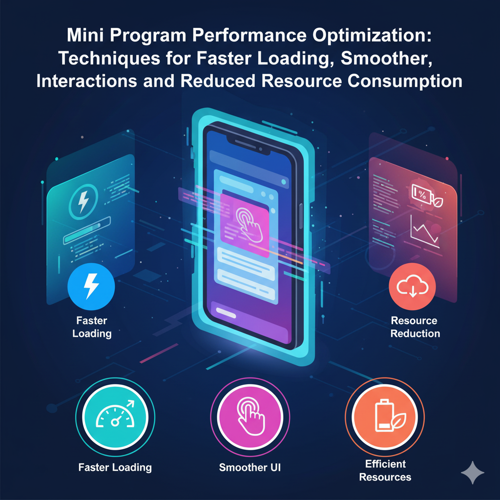 Mini Program Performance Optimization: Techniques for Faster Loading, Smoother Interactions, and Reduced Resource Consumption