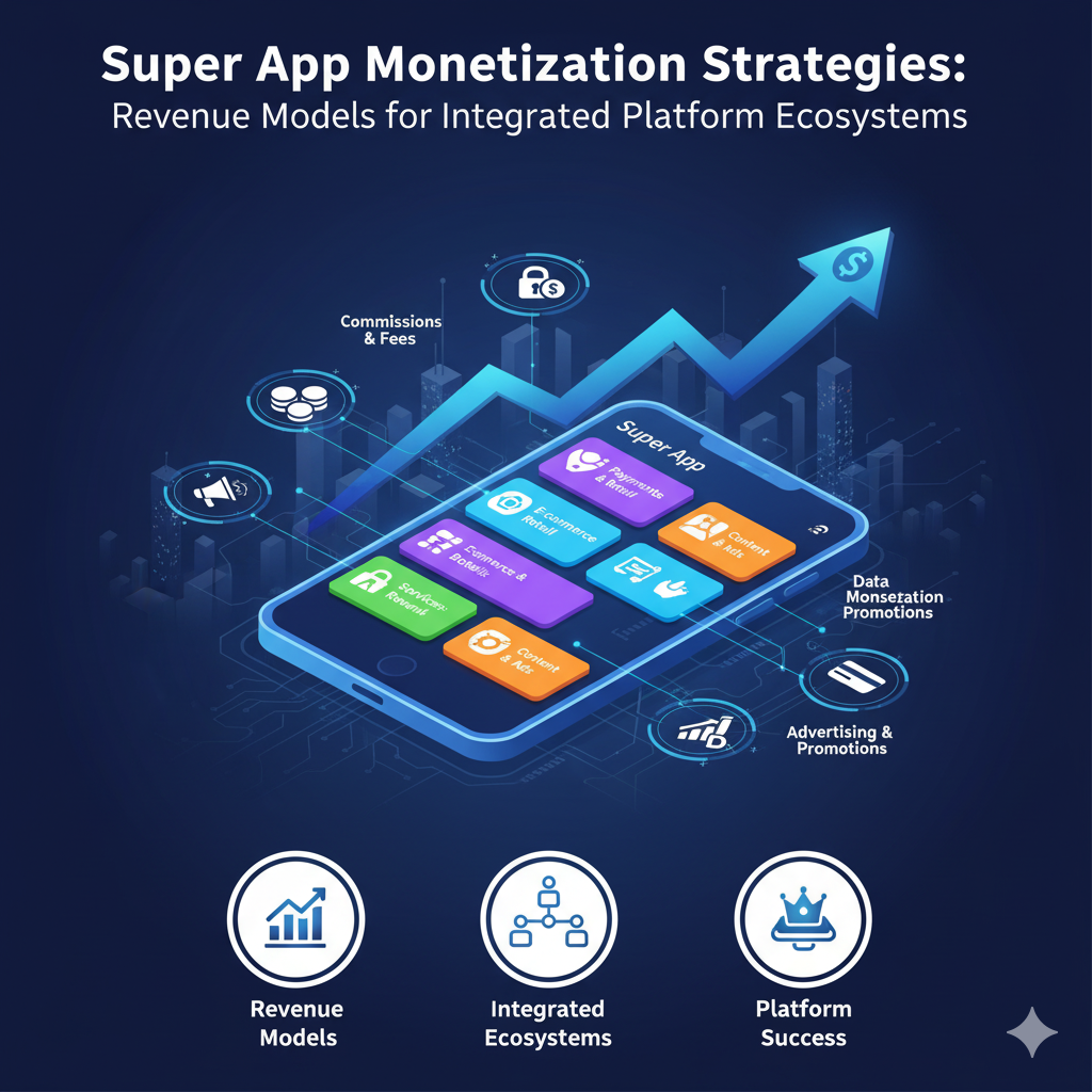 Super App Monetization Strategies: Revenue Models for Integrated Platform Ecosystems