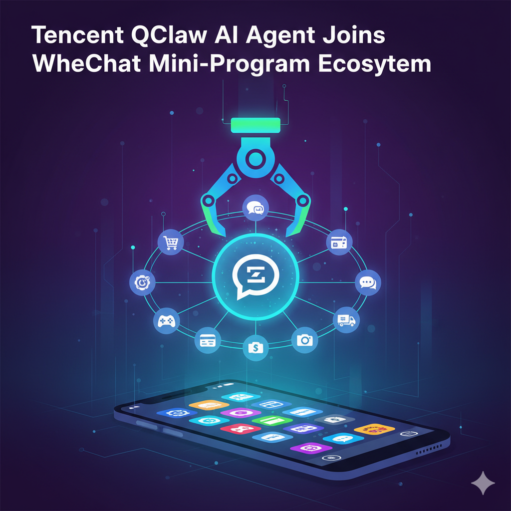 Tencent QClaw AI Agent Joins WeChat Mini-Program Ecosystem