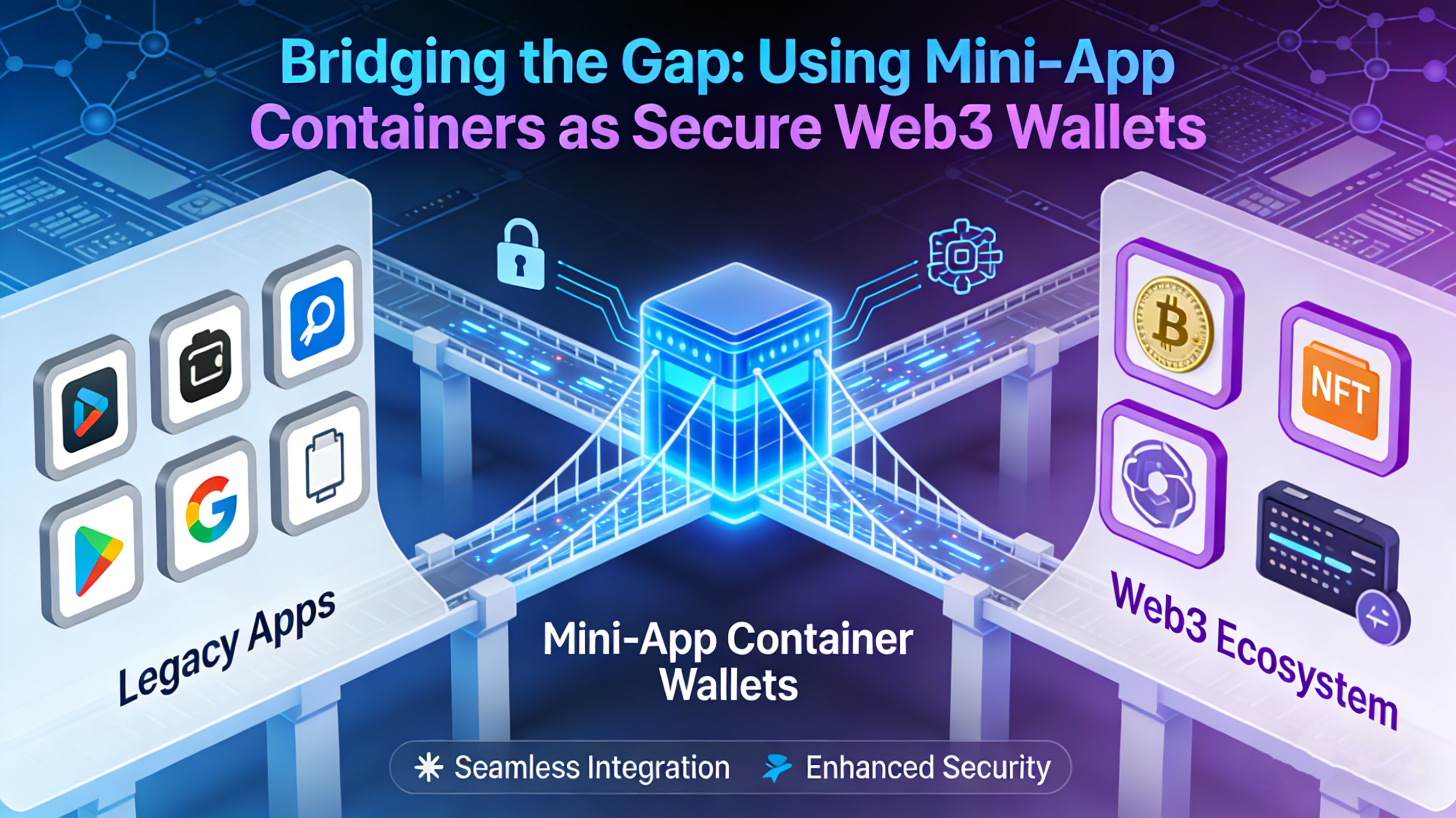 Bridging the Gap: Using Mini-App Containers as Secure Web3 Wallets