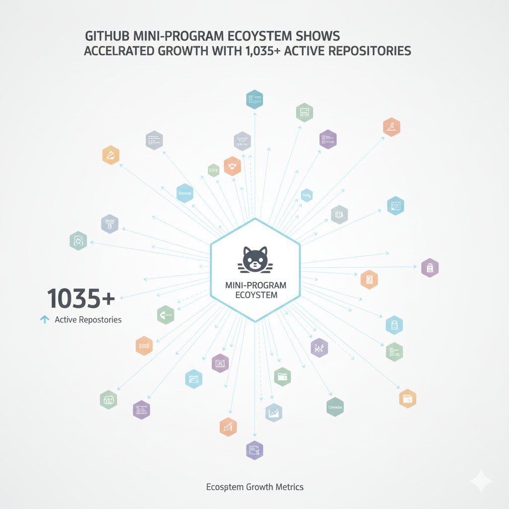GitHub Mini-Program Ecosystem Shows Accelerated Growth with 1,035+ Active Repositories