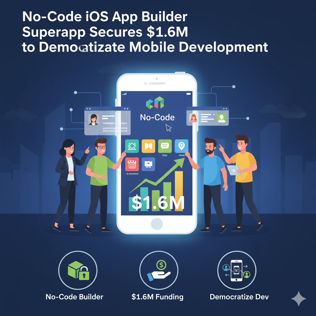 No-Code iOS App Builder Superapp Secures $1.6M to Democratize Mobile Development