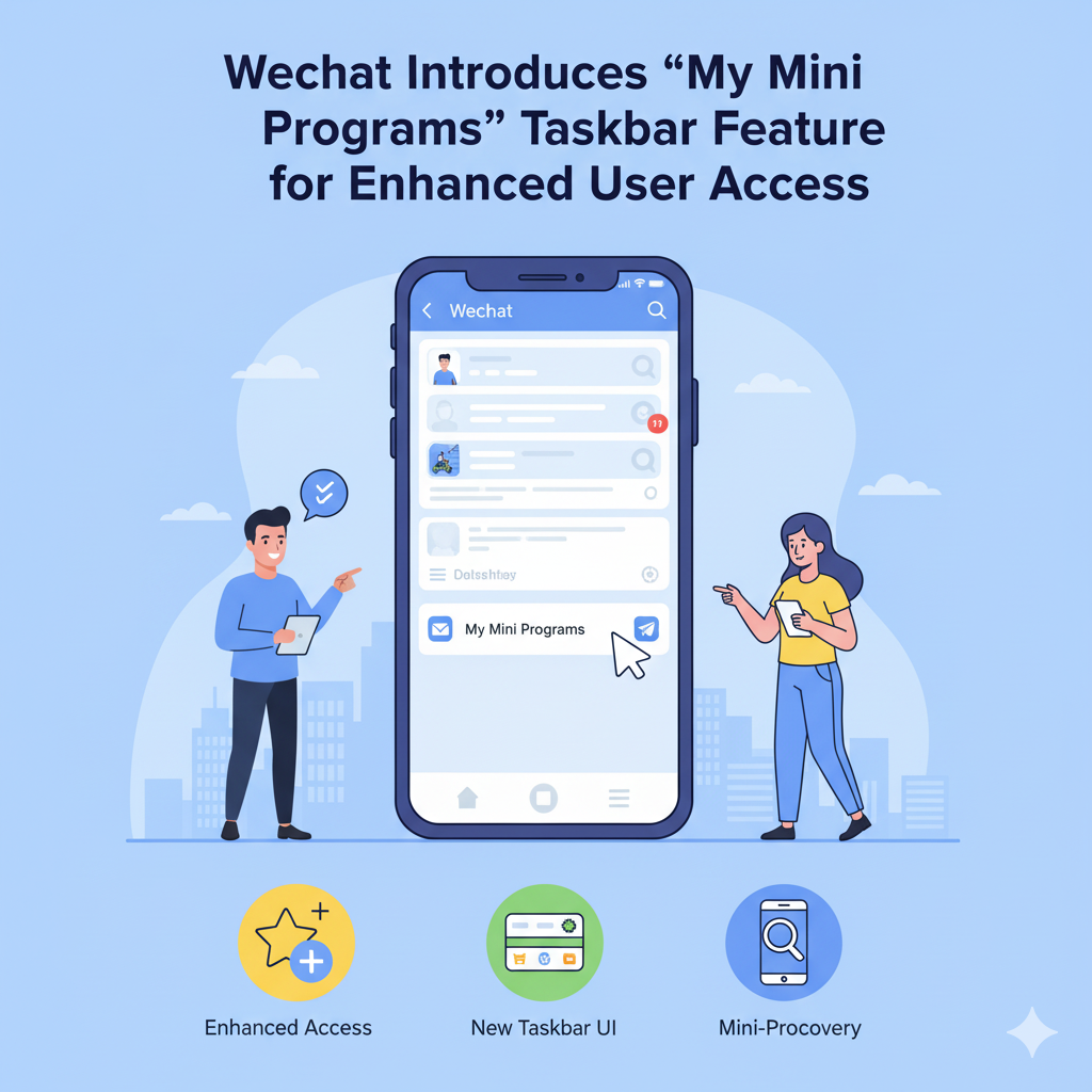 WeChat Introduces "My Mini Programs" Taskbar Feature for Enhanced User Access