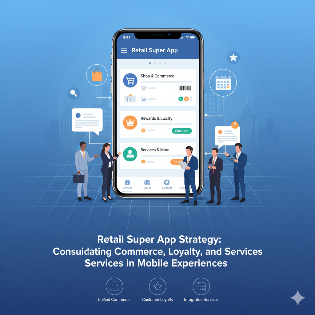 Retail Super App Strategy: Consolidating Commerce, Loyalty, and Services in Mobile Experiences