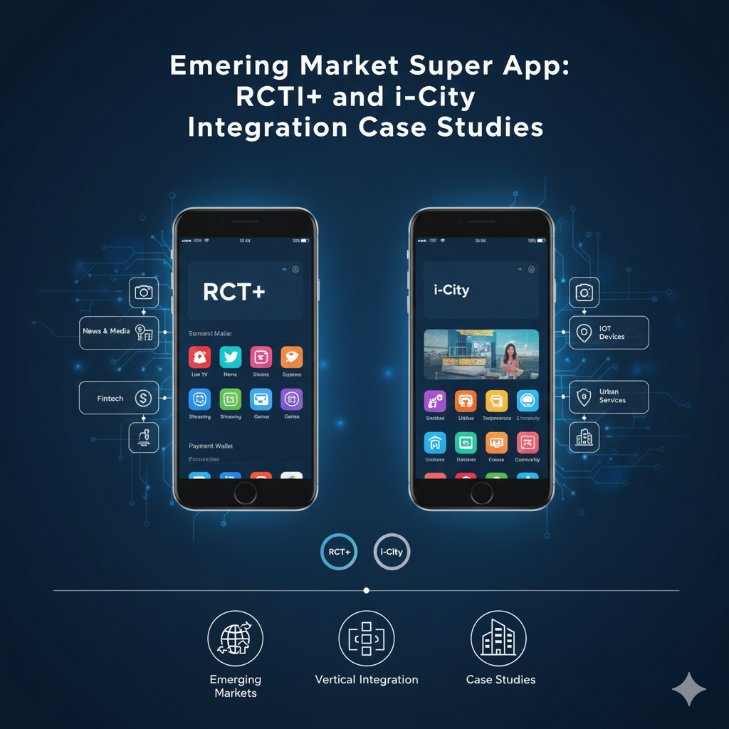 Emerging Market Super Apps: RCTI+ and i-City Vertical Integration Case Studies