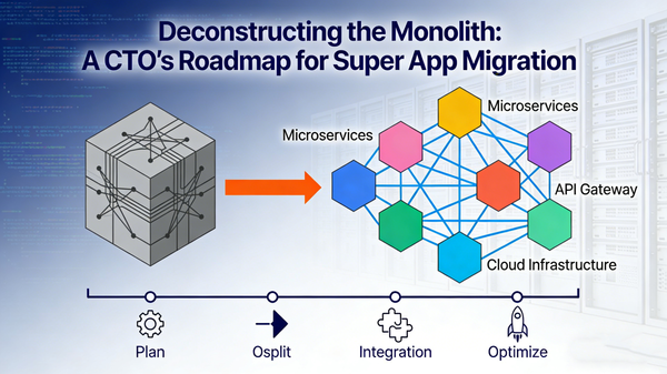 Deconstructing the Monolith: A CTO’s Roadmap for Super App Migration