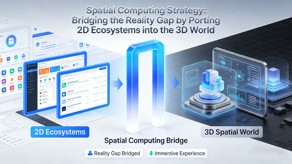 Spatial Computing Strategy: Bridging the Reality Gap by Porting 2D Ecosystems into the 3D World