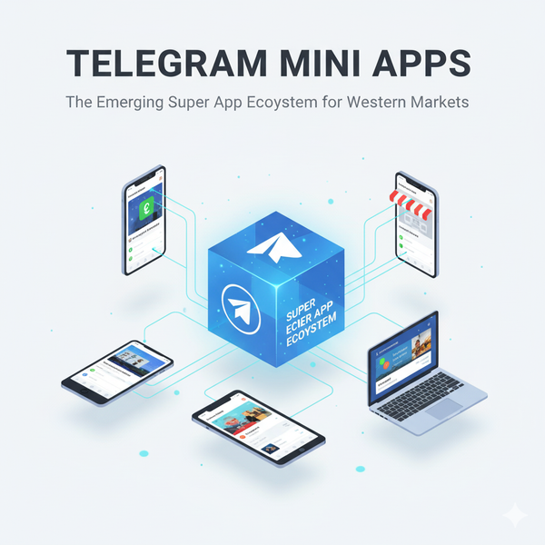 Telegram Mini Apps: The Emerging Super App Ecosystem for Western Markets
