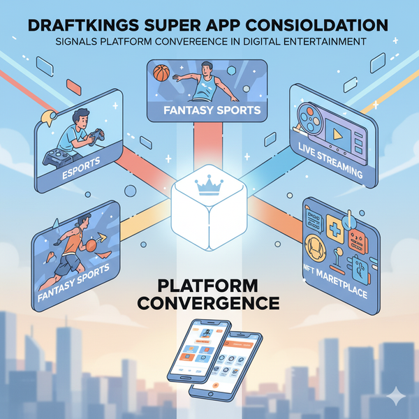 DraftKings Super App Consolidation Signals Platform Convergence in Digital Entertainment