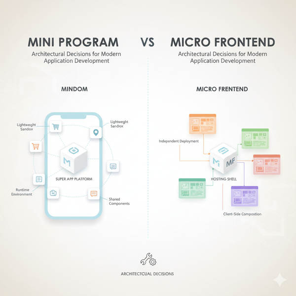 Mini Program vs Micro Frontend: Architectural Decisions for Modern Application Development
