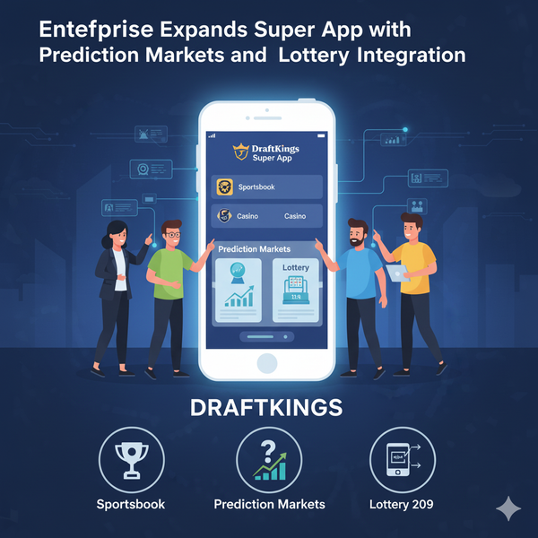DraftKings Expands Super App with Prediction Markets and Lottery Integration