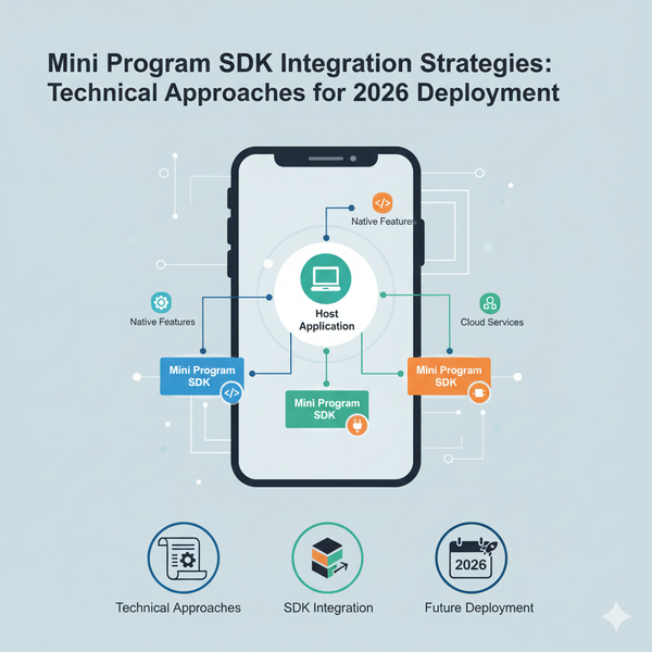 Mini Program SDK Integration Strategies: Technical Approaches for 2026 Deployment