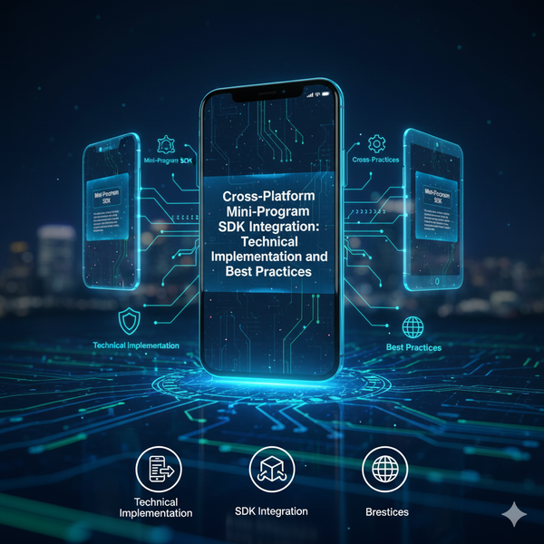 Cross-Platform Mini-Program SDK Integration: Technical Implementation and Best Practices