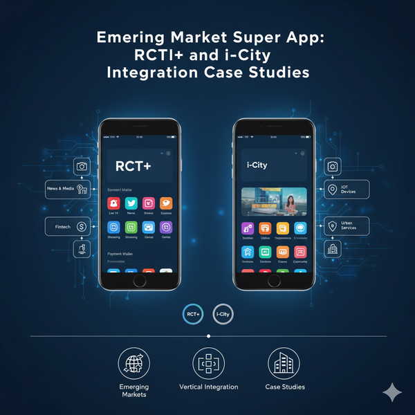 Emerging Market Super Apps: RCTI+ and i-City Vertical Integration Case Studies