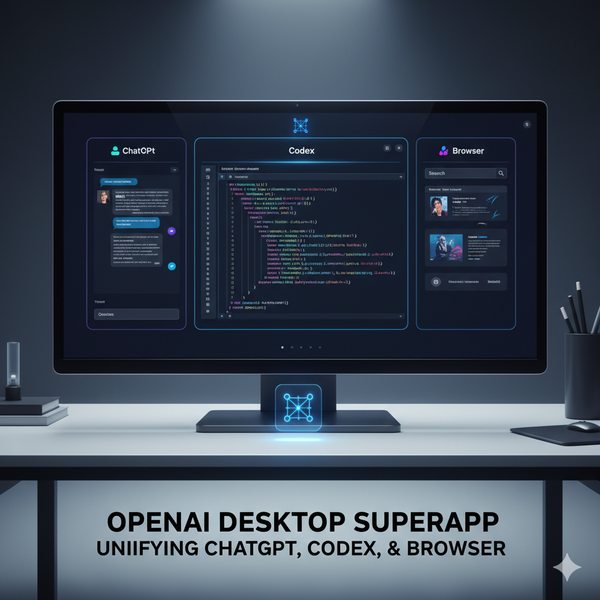 OpenAI Plans Desktop SuperApp to Unify ChatGPT, Codex, and Browser